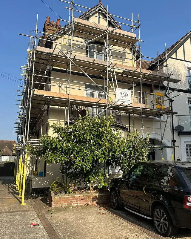 Domestic scaffolding for loft conversion in Chelmsford
